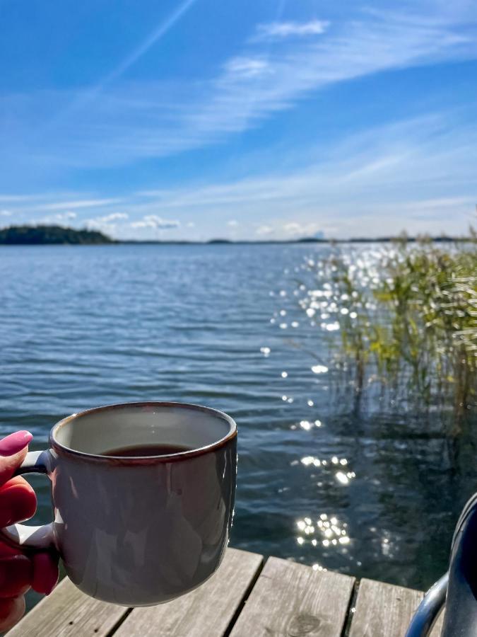 New Lakehouse - Amazing Sea View And Private Pier! Stockholm Ngoại thất bức ảnh