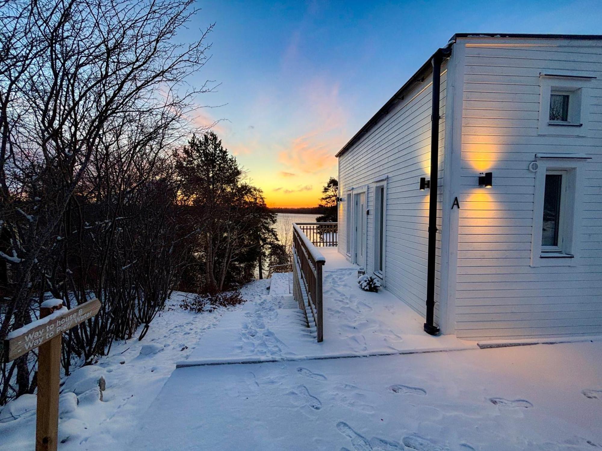 New Lakehouse - Amazing Sea View And Private Pier! Stockholm Ngoại thất bức ảnh